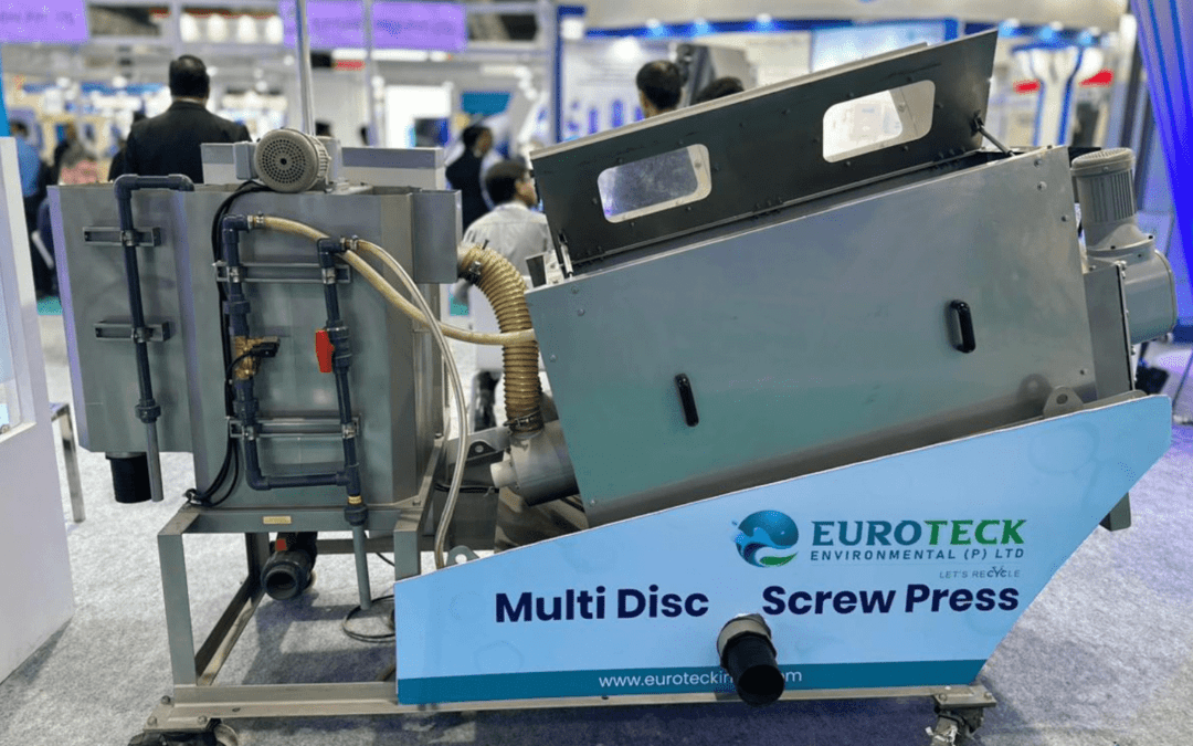 Game-Changing Multi Disc Screw Press for Efficient Sludge Dewatering - Euroteck